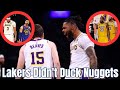 Lakers didnt duck the nuggets