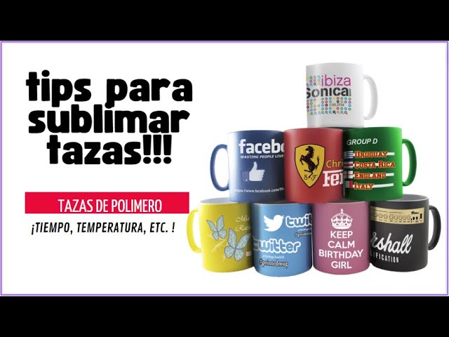 Cómo funciona la impresión por sublimación para tazas?