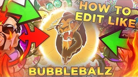 Editing Tutorial // How to Edit like Bubblebalz // Editing with The Dark #1