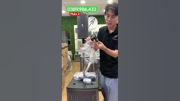 Loa Kéo với thiết kế dạng cột array Công suất lớn, Prosing w15 cot P2 #shorts #loakaraoke