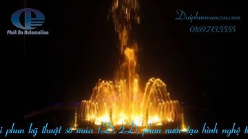 Phát An thi công nhạc nước mini trọn gói