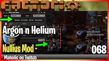 ⚙️Factorio Nullius Mod✅🏭➡️Argon and Helium Plant  x068