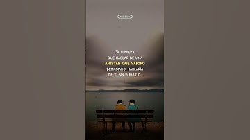 Gracias por tu amistad 💜