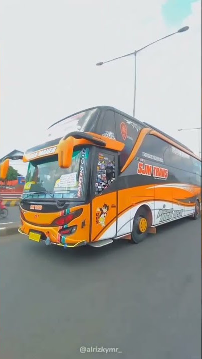 Cinematic bus SJM TRANS Detective Conan Reza Maher ||Story'wa bus keren 30detik