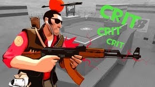 TF2: 100% Orange Crit AK [Live Commentary]