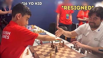 13-Year-Old Cannot Believe He Just Beat Hikaru Nakamura