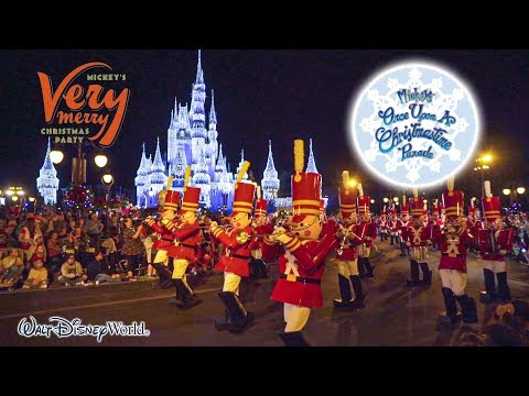 2019 Mickey's Once Upon A Christmastime Parade Mickey's Very Merry Christmas Party Walt Disney World