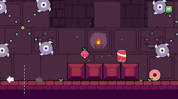 Dadish 2 World 4 FANTOMO TEMPLE Level 31 Gameplay