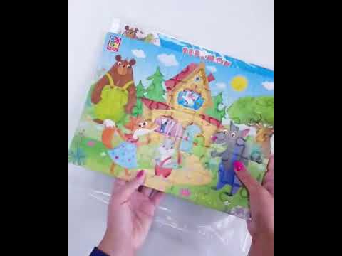 1323246 Мягкие пазлы Сказки Теремок