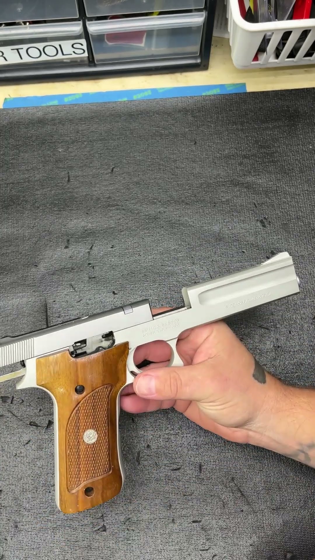 楕円 SMITH Baroqu Giar XT 36T±2 90° GUN RoboCop Pistol From The 90's #shorts #youtubeshorts - YouTube