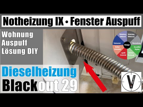 Notheizung IX • Dieselheizung Auspuff-Lösung Wohnung • Serie