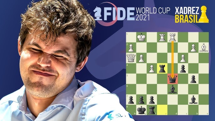 Magnus Carlsen jogando o rei pra frente em partida contra Wesley So. Vejam  a reação! Via: @magnuscarlsen_fanpage, By Xadrez é arte