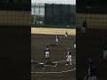 西多摩倶楽部・リーグ戦。次男のツーベース。