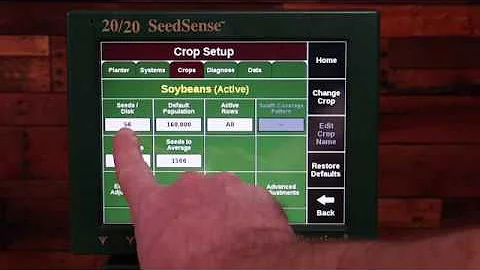 20/20 Gen 2 - Crops Setup