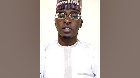 الطالب عبدالله حافظ. (من سورة الحج) من جمهورية الكاميرون  في المستوى الثالث.