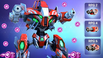 Hemlock with All RPG 6 4 2 - Mech Arena Robots