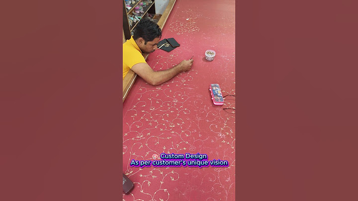 Live Zari & Sequin Handwork in Progress | Custom Saree Making at Bharat Ethnix