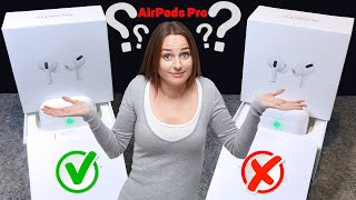 Где ФЕЙК? Как Отличить Оригинальные AirPods Pro от Подделки LUX? Определяем Копию по Коробке и Кейсу