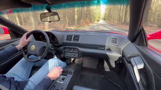 Ferrari 355 GTB - Driving Video - 31.000km - Oldenzaal Classics