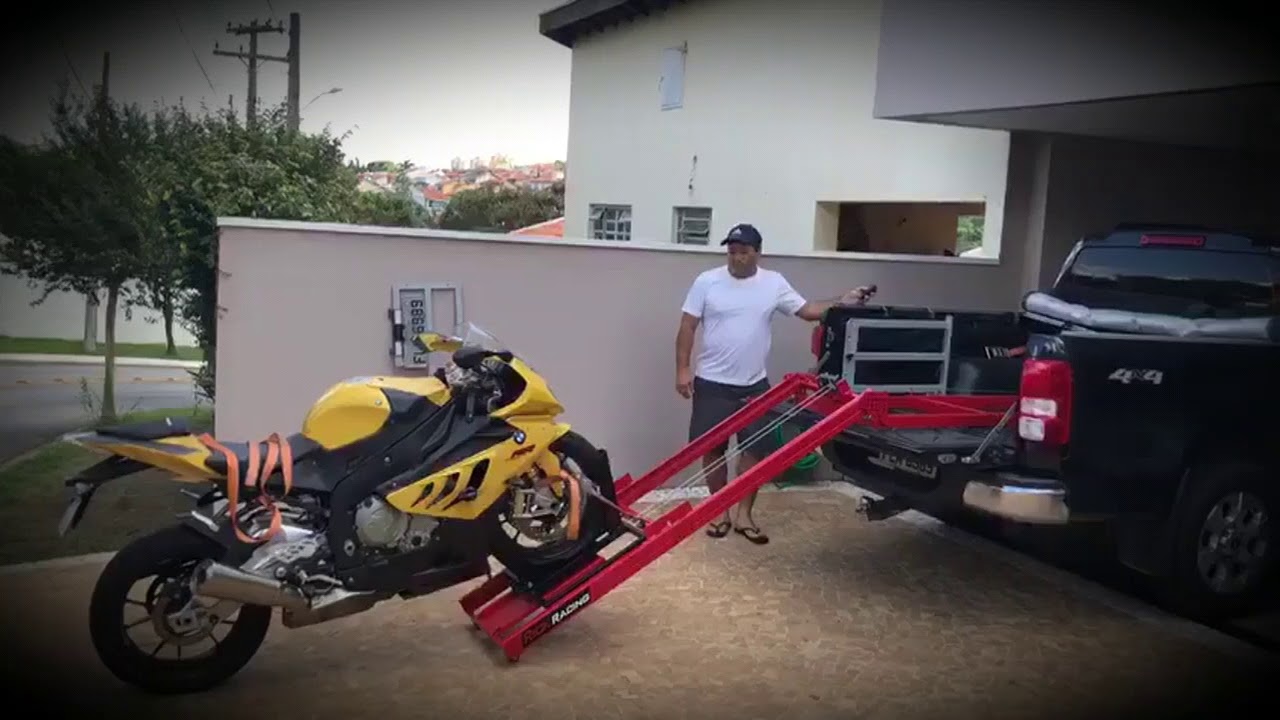 rampa dobravel para moto