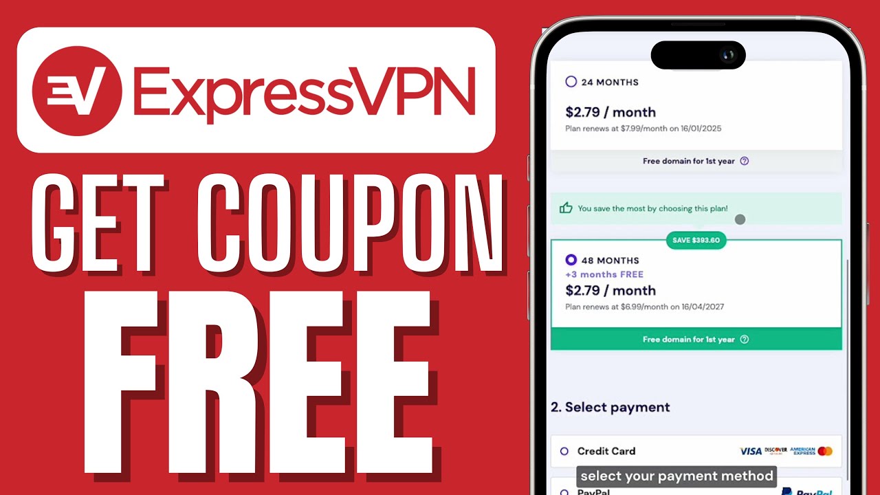 HOW TO GET EXPRESSVPN COUPON CODE FOR FREE YouTube