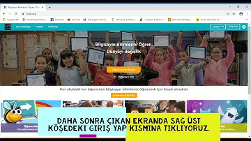 ÇOCUKLAR İÇİN EVDEN KODLAMA NASIL OLUR ?  1) Code.org Kayıt.