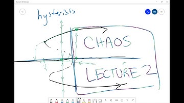 Chaos Theory - Strogatz CH 3: Bifurcations (Lecture 2)