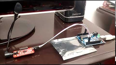 Modulo reconhecimento de voz arduino