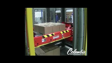 FL1000 Floor Level Palletizer in Action | Compact & Efficient Palletizing Solution