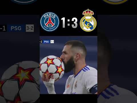 PSG vs Real madrid highlight [ 1-3 ]goal hd #footballer
