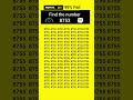 find the odd number 6753 🤯 part no 281 #quiz #challenge #shorts #viralshort #games #maths