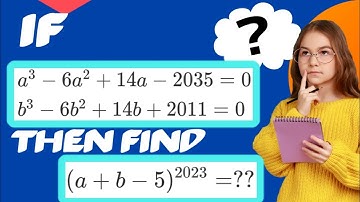 Challenging Algebra Problem in Math Olympiad | @AyaansMath