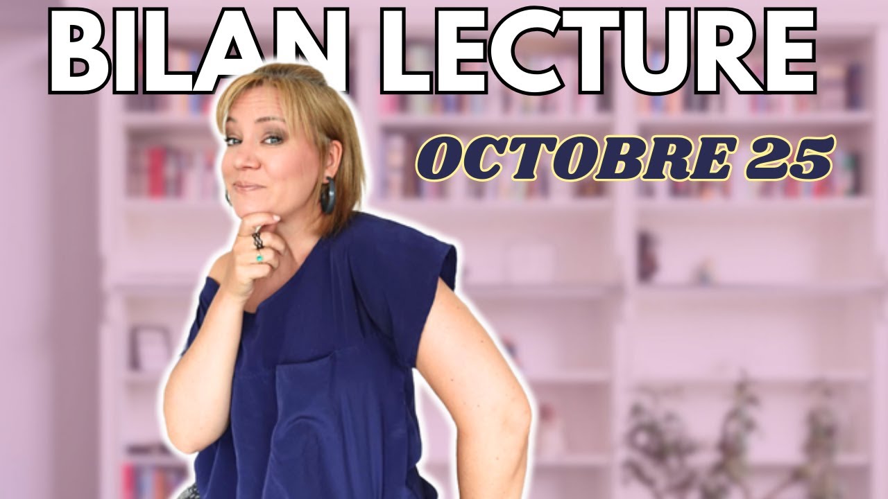 Bilan livresque octobre 2025 | STATS, TOPS et Flops