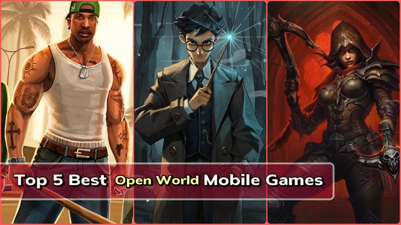 Top 5 Best Open World Mobile Games 2024 Android IOS YouTube