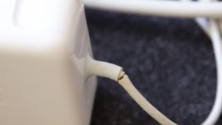 MacBook & MacBook Air MagSafe Power Adapter broken cable Repair FIX(Suddenly I wasn´t able to charge my MacBookAir anymore, which was quite annoying. After taking a look at the MagSage Power Adapter, I instantly made out ..., 2014-02-13T05:43:51.000Z)