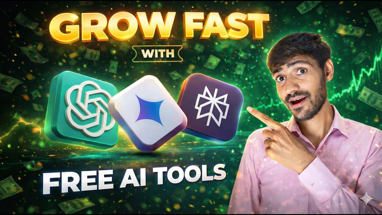 FREE AI Tools in 2026 | Grow Your Skill - YouTube
