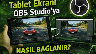TABLET EKRANINI OBS STUDİOYA YANSITMA!