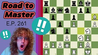 Opening sacrifice in the King's Indian Attack! - Road to Master E.P. 261