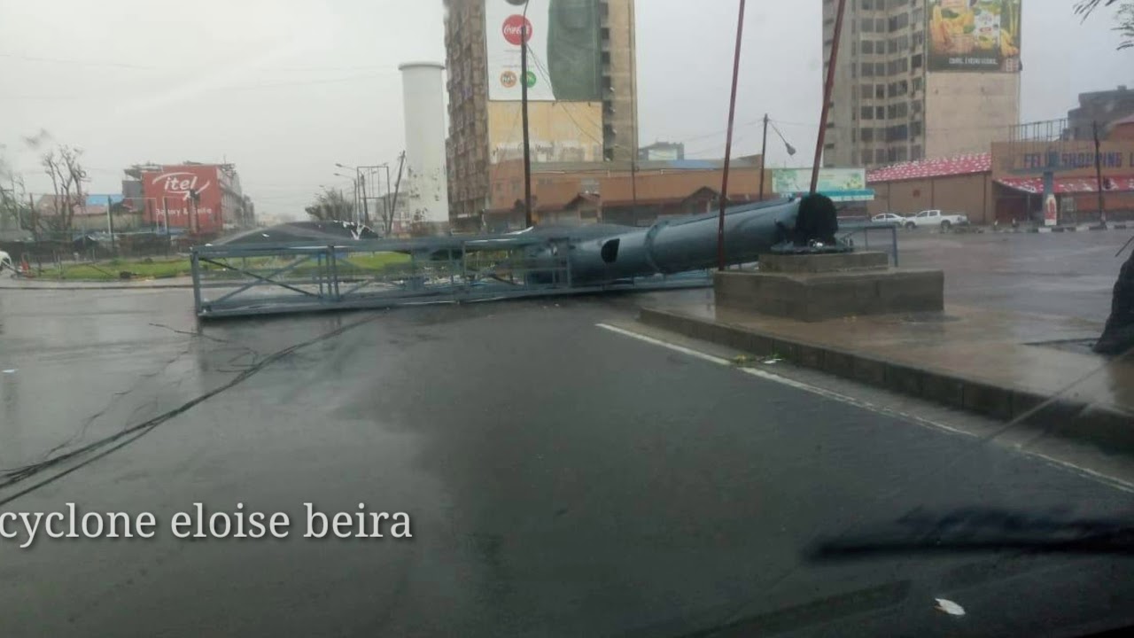 cyclone eloise effected beira mocambique 23/01/21
