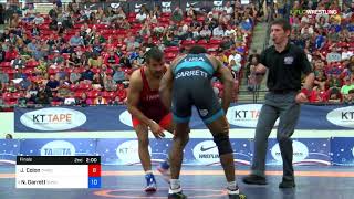 2018 Marine Corps US Open/Senior Men's Freestyle 61 Finals - Joe Colon (TMWC) Vs. Nahshon Garrett