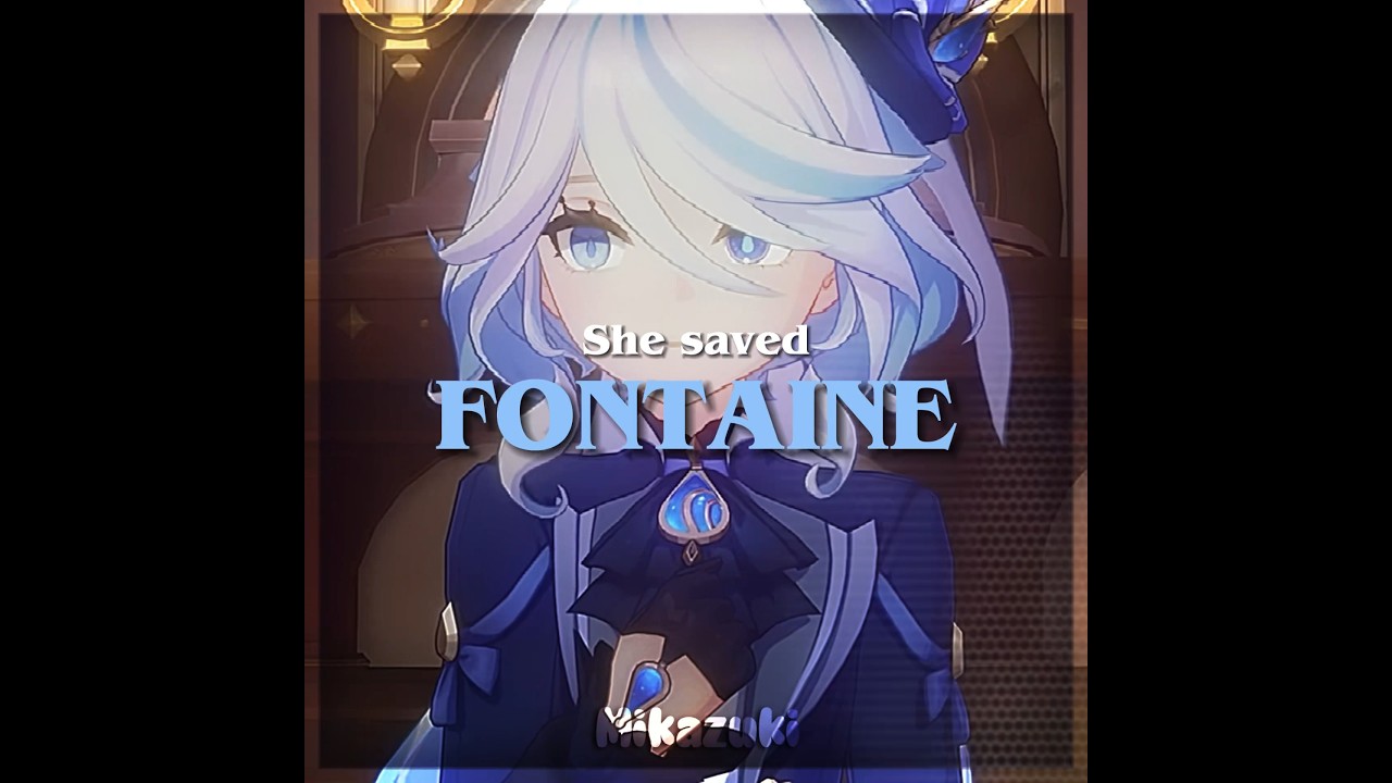 Furina and Focalors Edit || Genshin Impact || Cigarette Duet