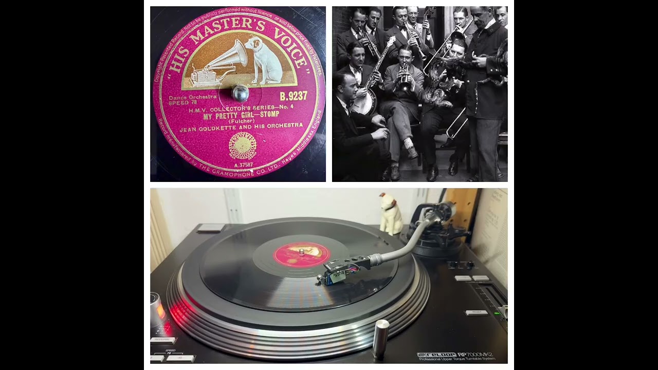 Jean Goldkette Orchestra: My pretty girl, NYC 01.02.1927 (HMV B.9237)