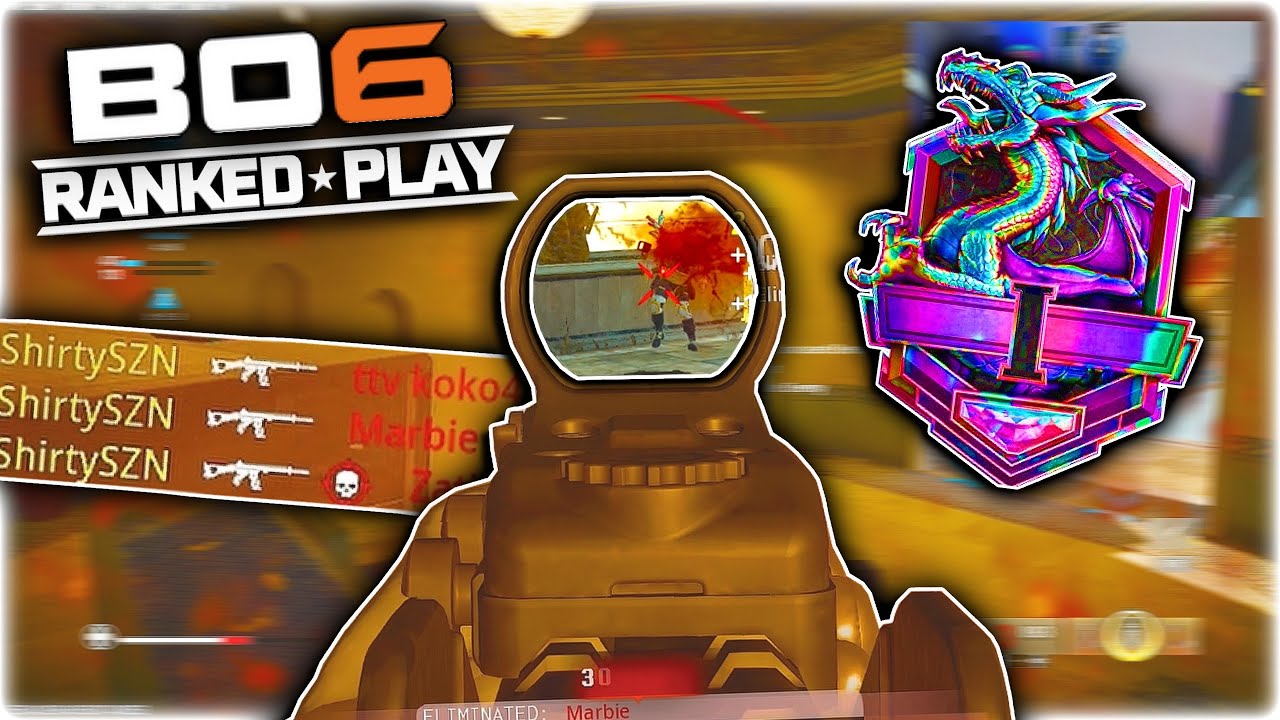 Iridescent Player Pov | BO6 Ranked Montage | 