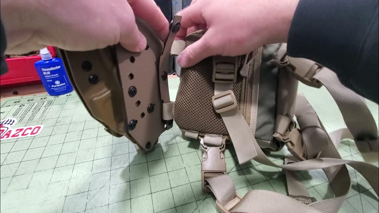 Installing your Gen 2 Bino Harness Holster on to an Alaska Guide