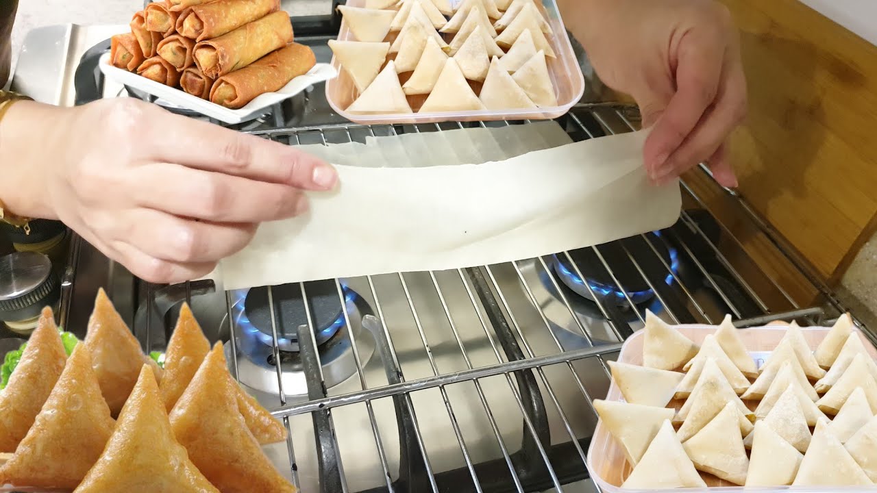 وداعا لشراء ورقة البسطيلة!! بدون مقلاة ولافرن بطريقة متخطرش عالبال ف5 دقائق/ أحسن وصفة ممكن تجربيها