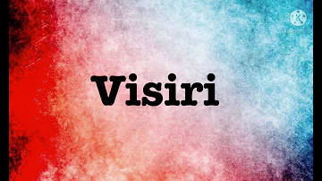 Visiri song lyrics |song by Sid Sriram and Shashaa Tirupati
