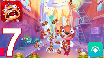 Despicable Bear - Gameplay Walkthrough Part 7 - Power of Gods (iOS)