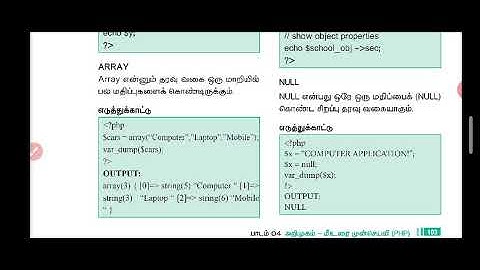 XII COMPUTER APPLICATION TAMIL MEDIUM