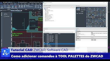 Tutorial CAD: Como Adicionar um Comando à TOOL PALETTE do ZWCAD