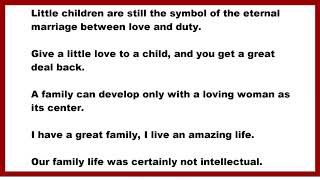 Family Quotes: Little children are still the symbol of the eternal marriage between love and duty.